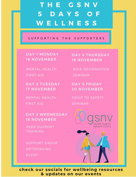 GSNV Wellness Week 2020